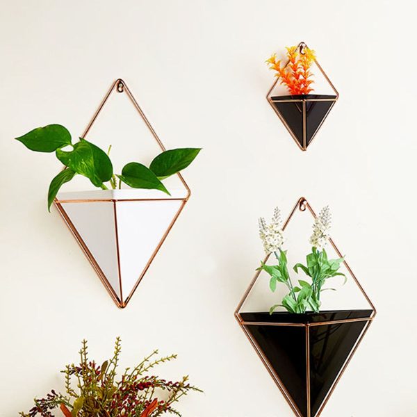 Geometric Vase Wall Decor