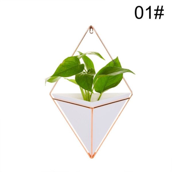 Geometric Vase Wall Decor - Image 2