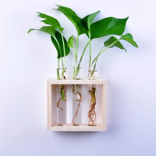 Wall Hanging Test Tube Vase - Image 2