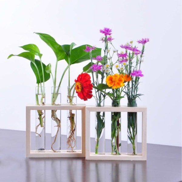 Wall Hanging Test Tube Vase - Image 3