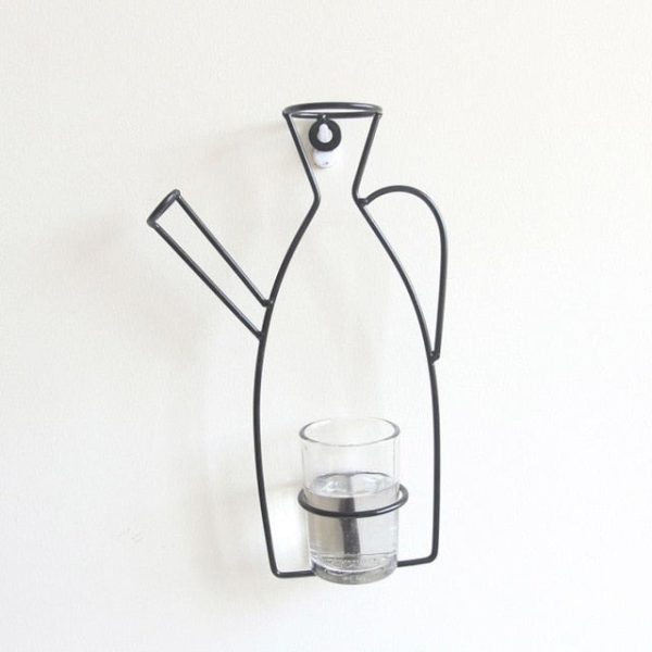 Nordic Style Iron Frame Wall Vase - Image 5