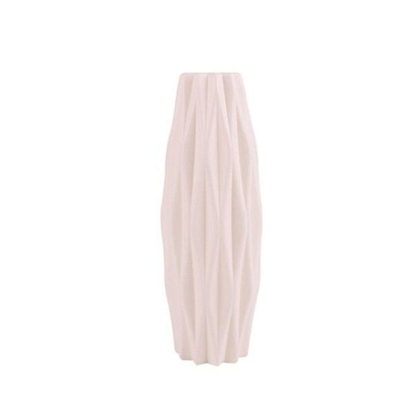 White Imitation Ceramic Vase - Image 2