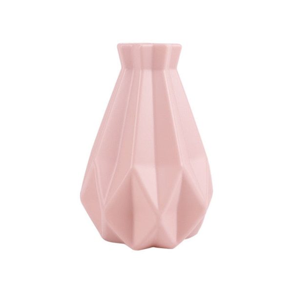 White Imitation Ceramic Vase - Image 4