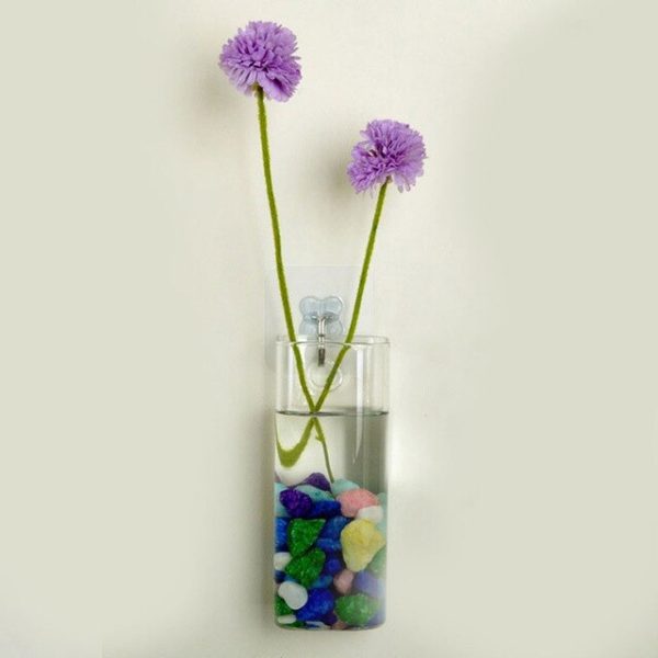 Glass Hanging Wall Vase - Image 2