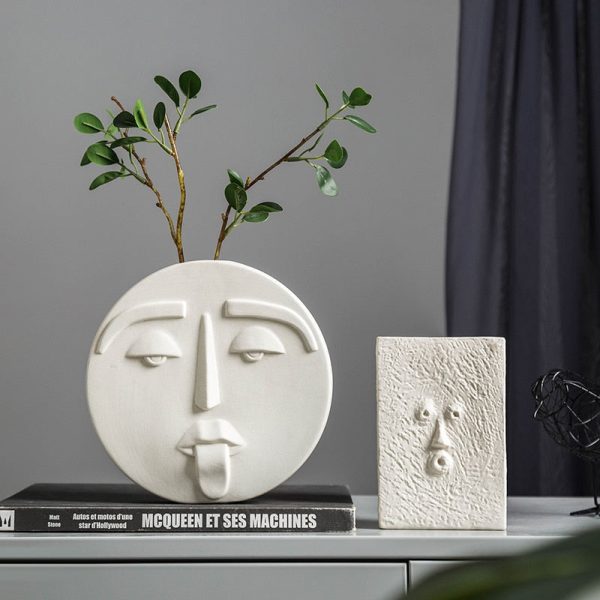 White Ceramic Vase