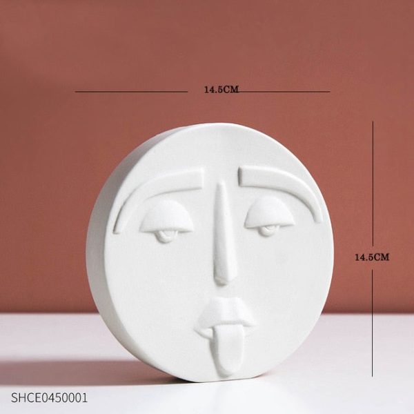 White Ceramic Vase - Image 8