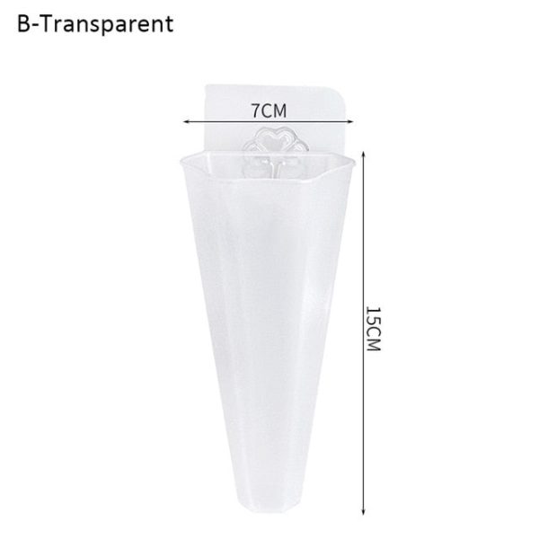 Decorative White Wall Vase - Image 3
